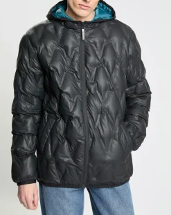 Homme Scotch & Soda Doudoune rembourrage repreve noire