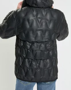 Homme Scotch & Soda Doudoune rembourrage repreve noire