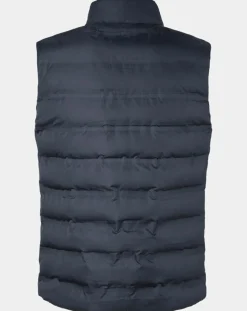 Homme Hackett London Doudoune sans manches bleu marine