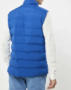 Homme Hackett London Doudoune sans manches bleue