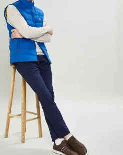 Homme Hackett London Doudoune sans manches bleue