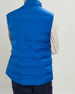 Homme Hackett London Doudoune sans manches bleue