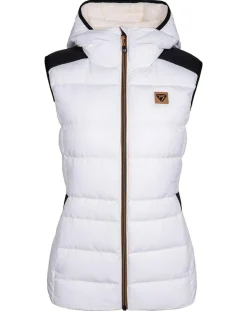 Sale Degré 7 Doudoune sans manches Hadi blanche