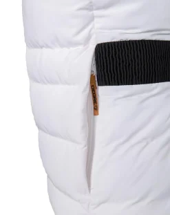 Sale Degré 7 Doudoune sans manches Hadi blanche