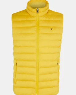 Homme Hackett London Doudoune sans manches jaune