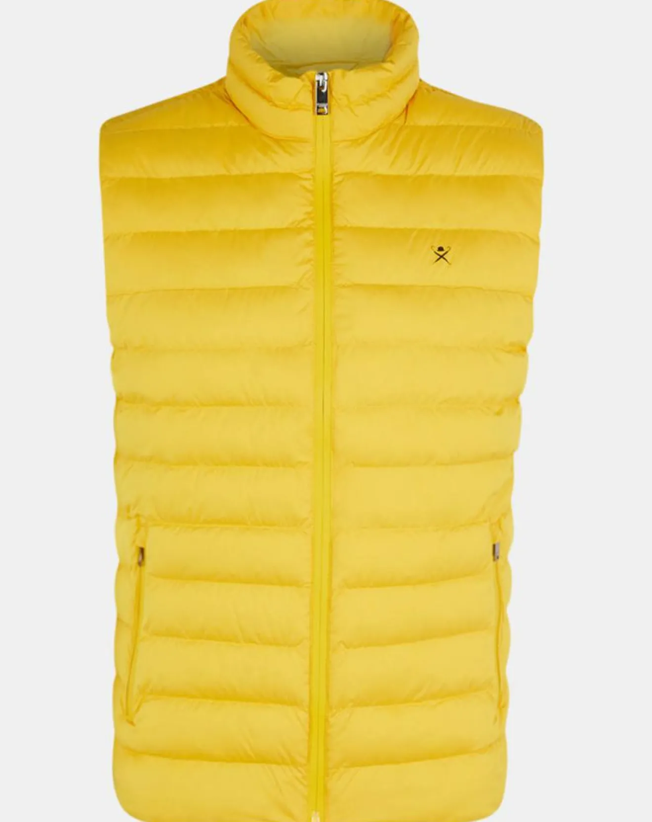 Homme Hackett London Doudoune sans manches jaune