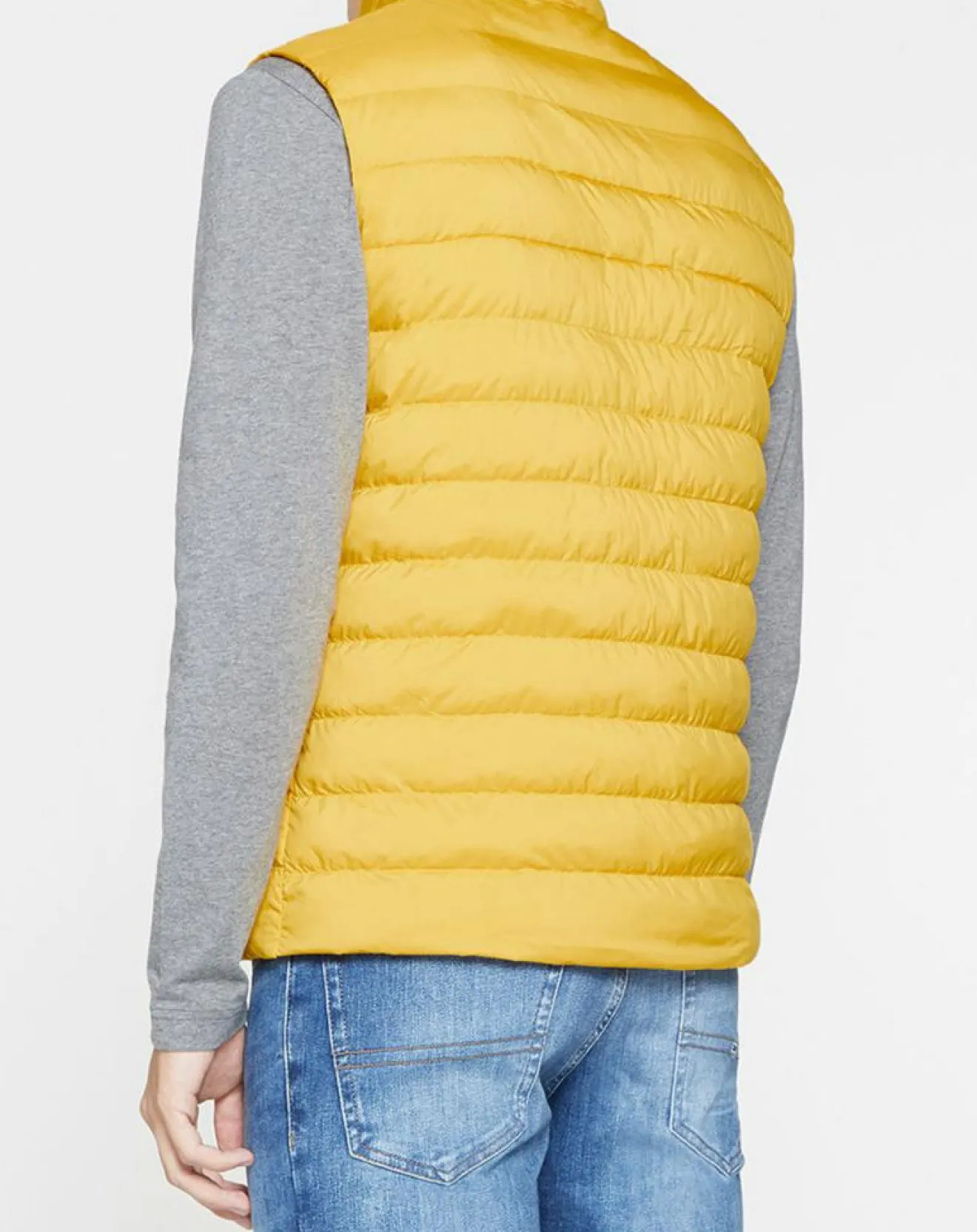 Homme Hackett London Doudoune sans manches jaune