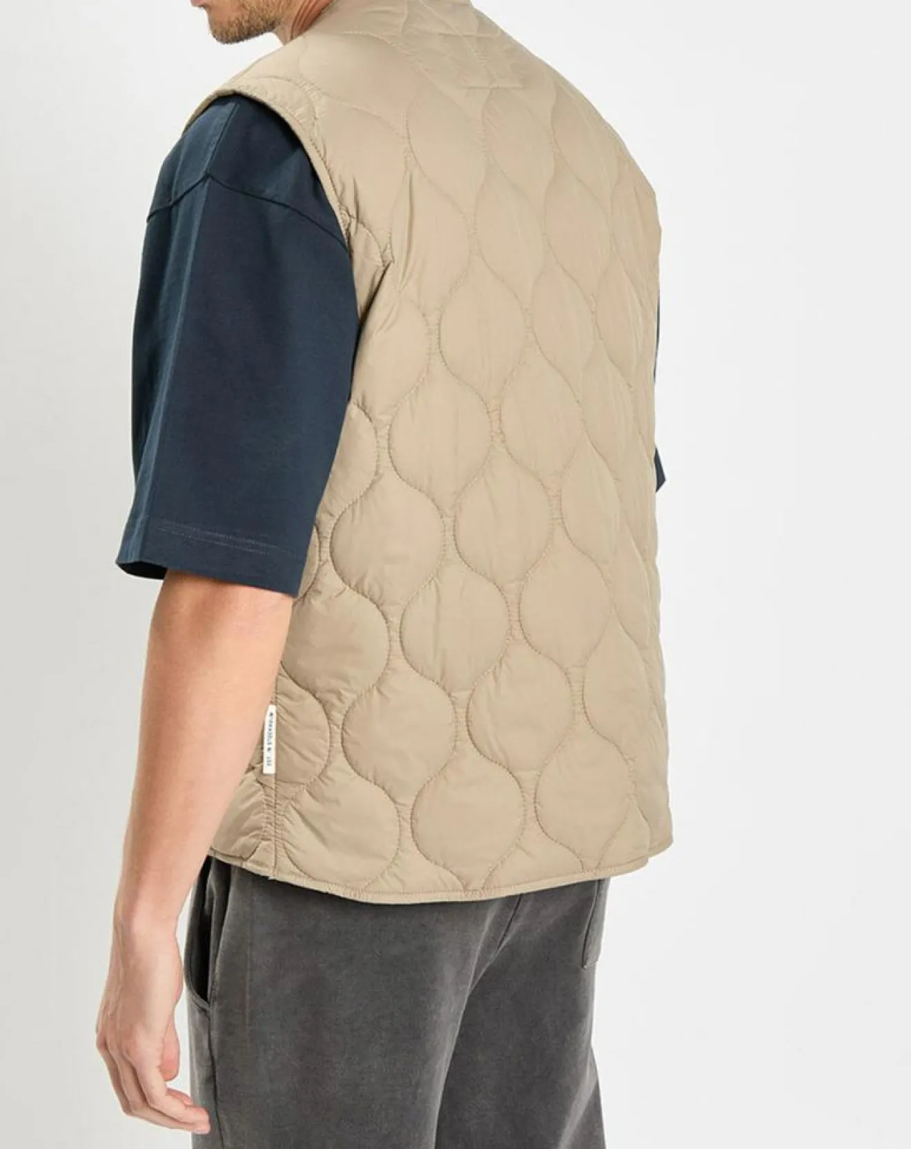 Homme Marc O'Polo Doudoune sans manches légère beige