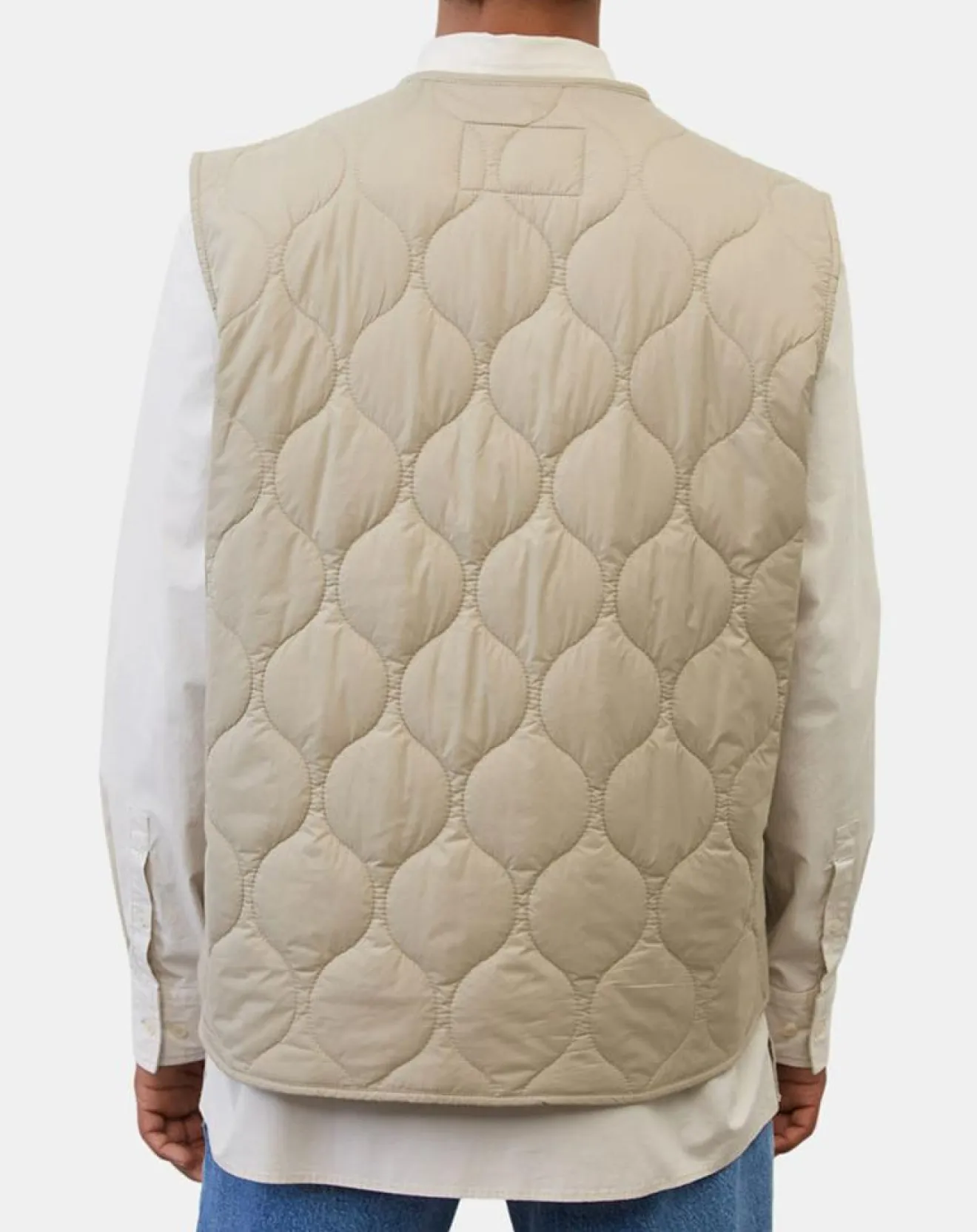 Homme Marc O'Polo Doudoune sans manches légère beige