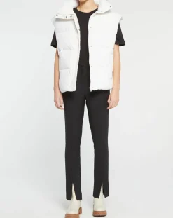 New Galeries Lafayette Doudoune sans manches Montana Puffy écrue