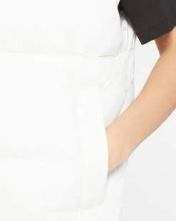 New Galeries Lafayette Doudoune sans manches Montana Puffy écrue