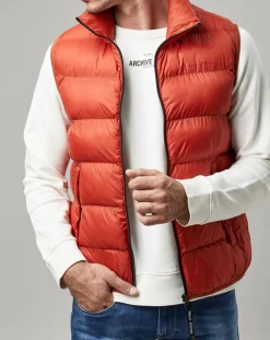 Homme Marc O'Polo Doudoune sans manches No Down rouge