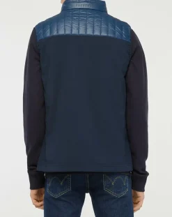 Clearance Hackett London Doudoune sans manches Soft Shell Aston Martin Racing bleu marine