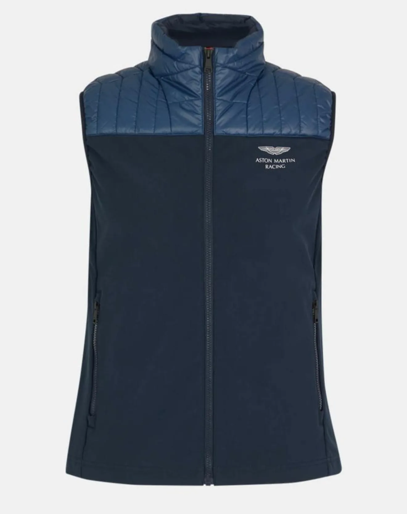Clearance Hackett London Doudoune sans manches Soft Shell Aston Martin Racing bleu marine