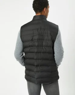 Homme Hackett London Doudoune sans manches unie noire