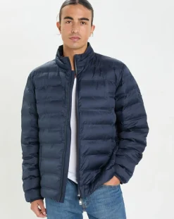 Clearance Hackett London Doudoune unie bleu marine