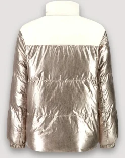 Hot Hartford Doudoune Volfy Foil écru/bronze