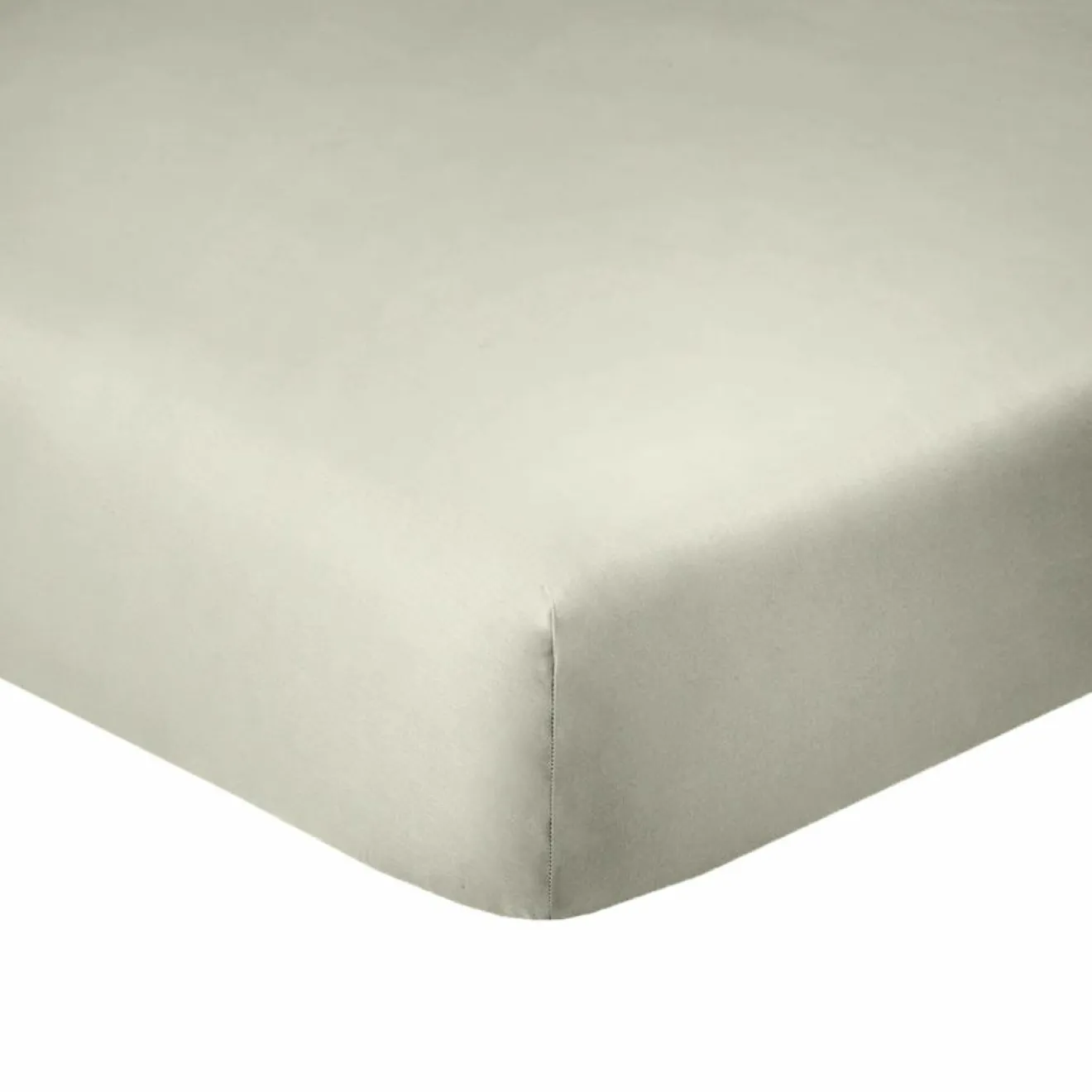 New Blanc Passion Drap housse en coton bonnet 35 cm ivoire