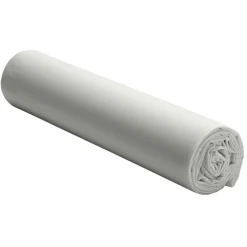 Baton Rouge Drap housse en percale de coton lavé bonnet 30 cm gris perle