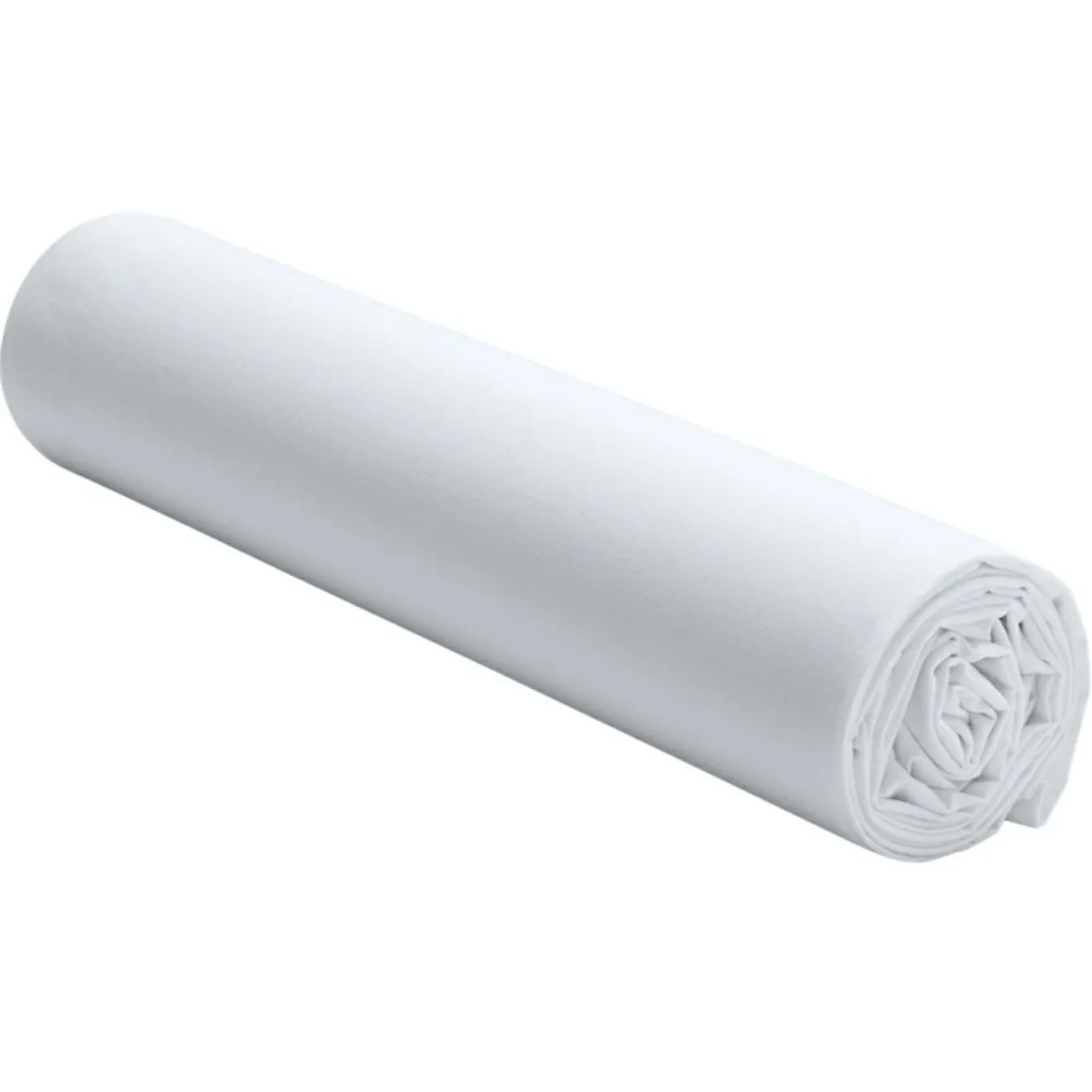 Baton Rouge Drap housse en percale de coton lavé bonnet 30 cm blanc nuage