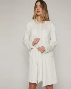 Femme Mr Wonderful Déshabillé Classic blanc/beige