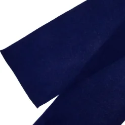 Sale Miss Cashmere Echarpe 100% Cachemire marine 192x28 cm