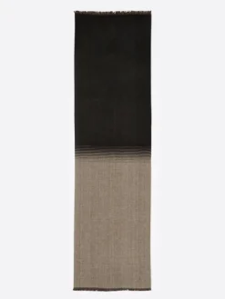 Homme Devred Echarpe fantaisie chocolat - 180x50 cm