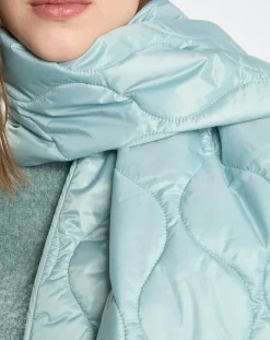 Femme Marc O'Polo Echarpe matelassée Padded bleu clair