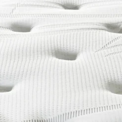 Bellecour Ensemble Matelas + Sommier en bois Privilège anthracite/blanc - 180x200 cm