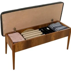 Wooden Art Ensemble Table + 2 Chaises + 1 Banc Vina 1053 beige/anthracite