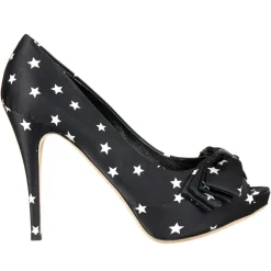 Femme Dolce & Gabbana Escarpins étoilés noir/blanc - Talons 12 cm