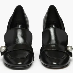 Online Sonia Rykiel Escarpins en Cuir Honfleur noirs - Talon 8.5 cm