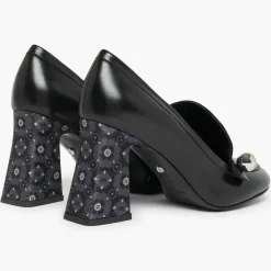 Online Sonia Rykiel Escarpins en Cuir Honfleur noirs - Talon 8.5 cm