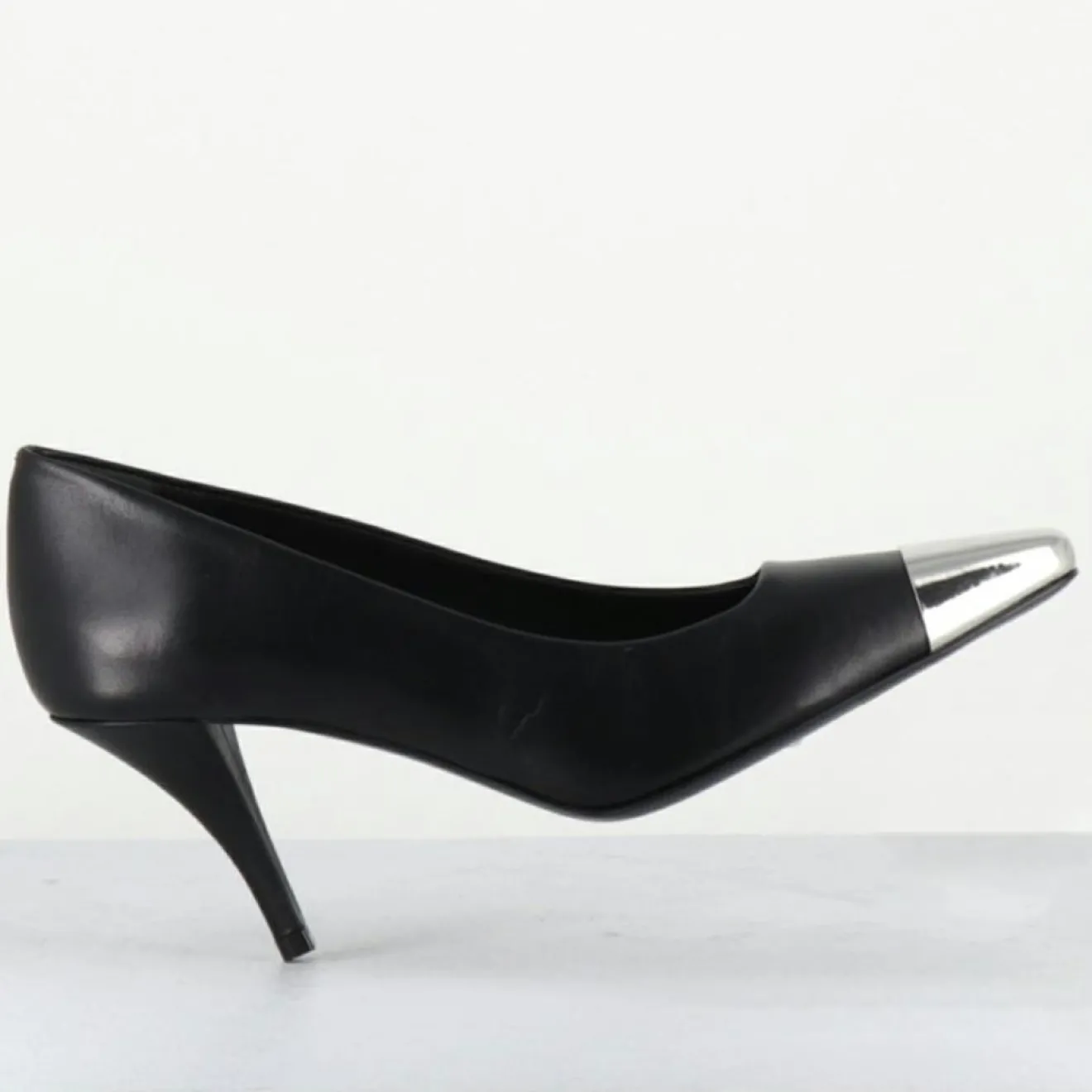 Clearance Garrice Lab Escarpins en Cuir kecha noirs - Talon : 7.5cm