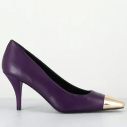 Femme Garrice Lab Escarpins en Cuir kecha violets - Talon : 7.5cm