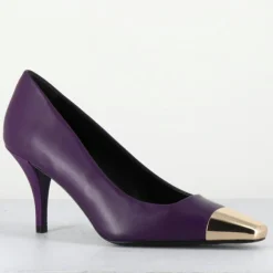 Femme Garrice Lab Escarpins en Cuir kecha violets - Talon : 7.5cm