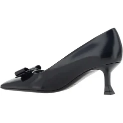 Femme Salvatore Ferragamo Escarpins en Cuir Siwar noirs - Talon 6 cm