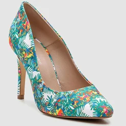 Femme Cosmoparis Escarpins Makea jungle multicolore - Talon 9 cm