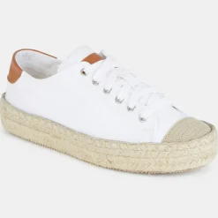Femme JW Anderson Espadrilles en Cuir Danny blanches