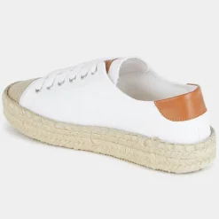 Femme JW Anderson Espadrilles en Cuir Danny blanches