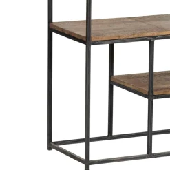 Bois & Chiffons Etagere 7 niveaux manguier stockholm naturel ciré - 70x35x170 cm