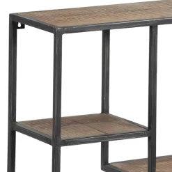 Outlet Bois & Chiffons Etagere destructurée bois manguier stockholm naturel ciré - 77x22x79 cm