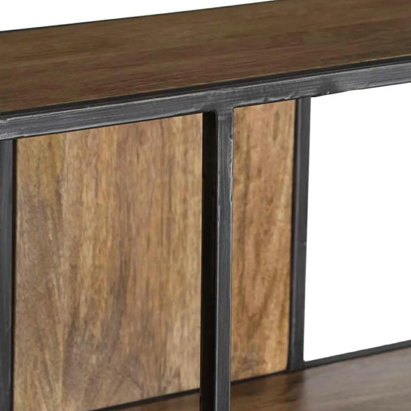 Best Bois & Chiffons Etagere destructurée manguier stockholm naturel ciré - 110x25x125 cm