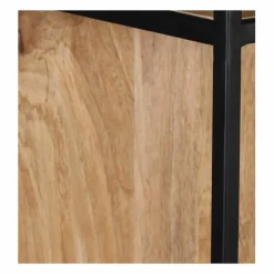 Bois & Chiffons Etagère de bibliothèque design Mango Stockholm Marron - 115x35x174 cm