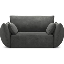 Mazzini Sofas Fauteuil Vanda gris - 128x100x85 cm