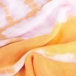 Online Caroll Foulard Livia tie and dye orange - 184x74 cm
