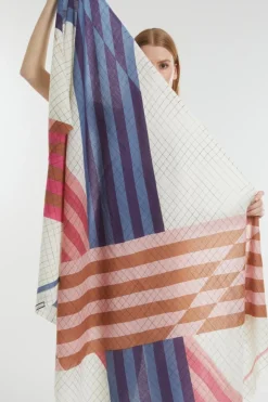 Femme Mapoesie Foulard Shibuya Rose 100 X 190Cm