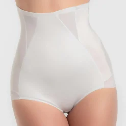 Sale Playtex Gaine serre-taille Perfect Silouhette blanche