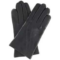 Femme Maison Fabre Gants en Cuir d'Agneau doublure Laine Waves fer