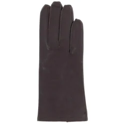 Outlet Maison Fabre Gants en Cuir d'Agneau doublure Textile Fanny camel
